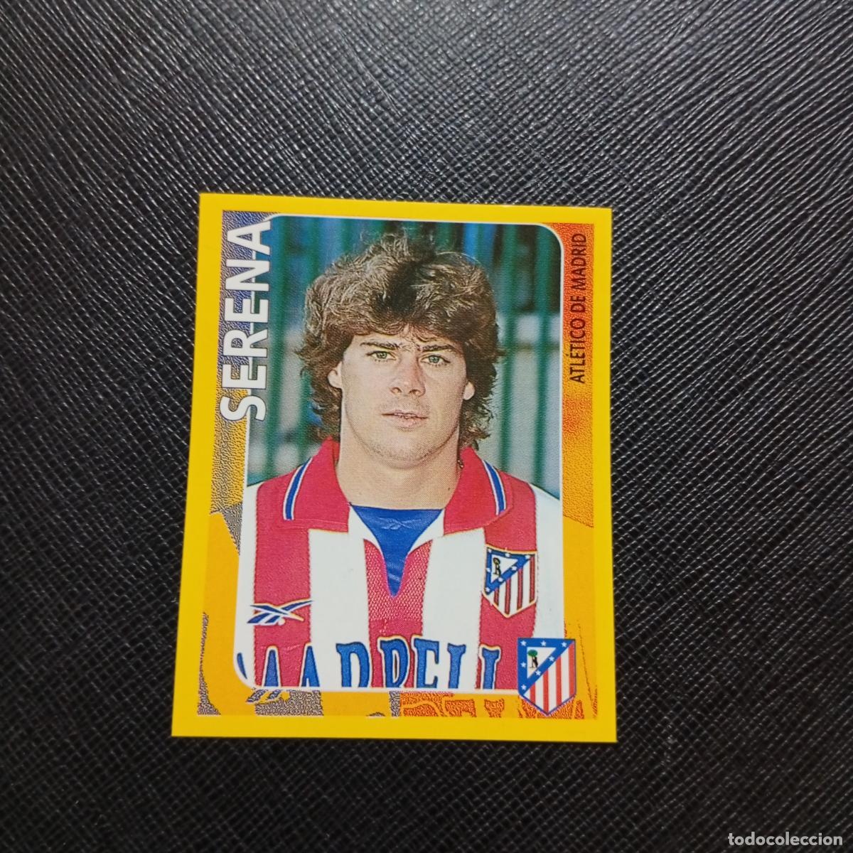 Cromos de f&uacute;tbol: 64 SERENA AT MADRID CAMPEONATO PANINI 1998 1999 FUTBOL 98 99 - SIN PEGAR - A216 PG28