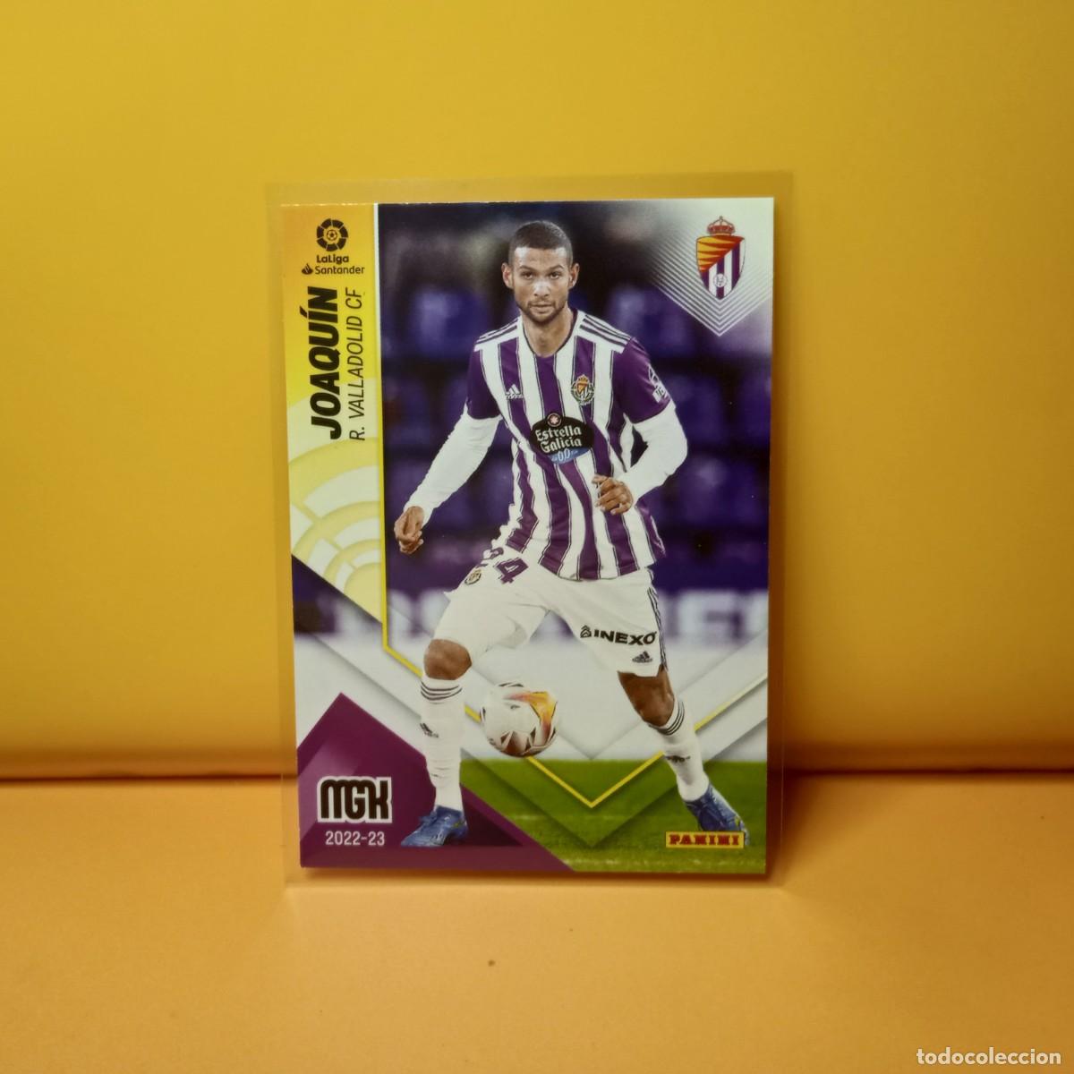 Cromos de f&uacute;tbol: MEGACRACKS 2022 2023 22/23 REAL VALLADOLID JOAQU&Iacute;N 338