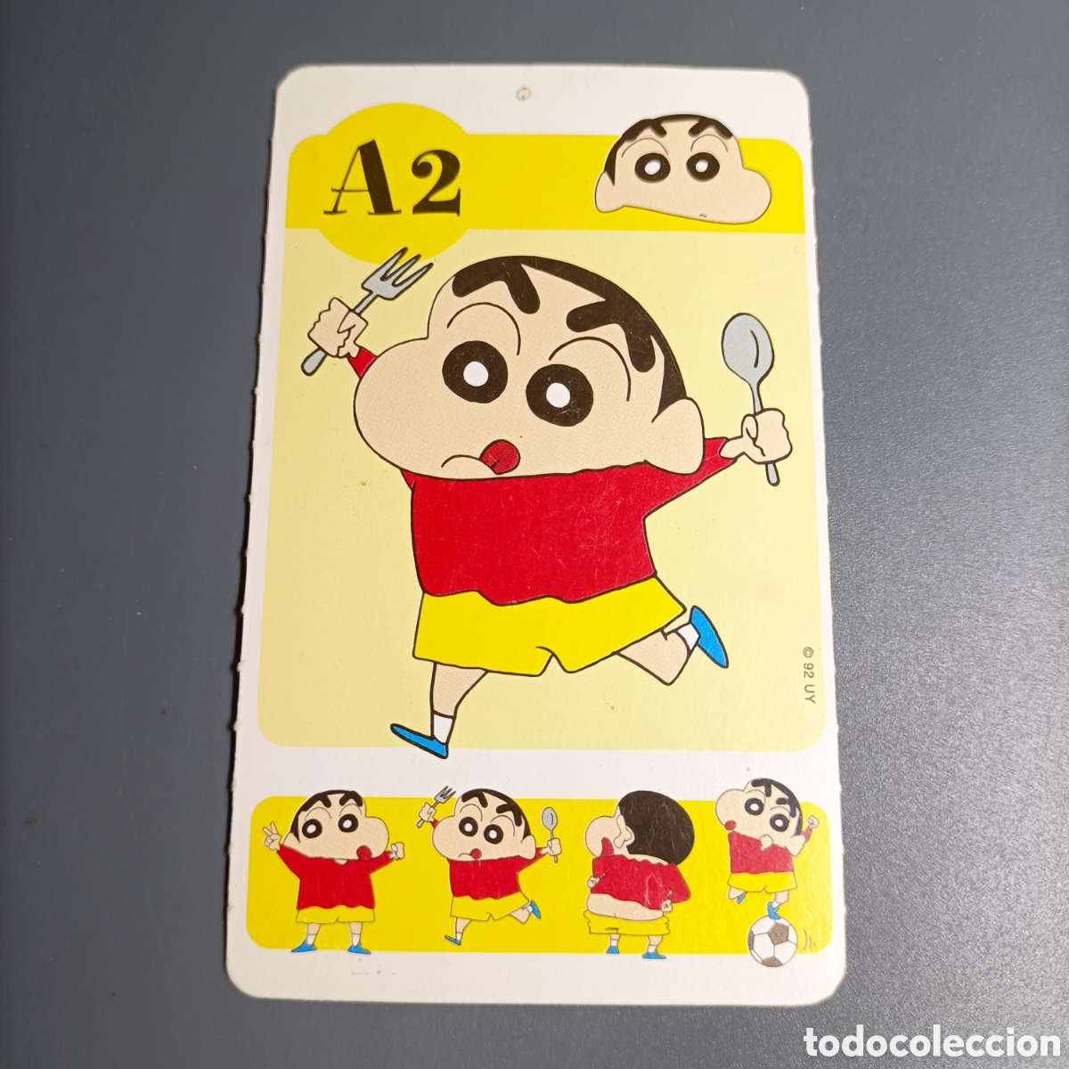 Cromos de f&uacute;tbol: CARTA COLECCIONABLE 2005. №A2