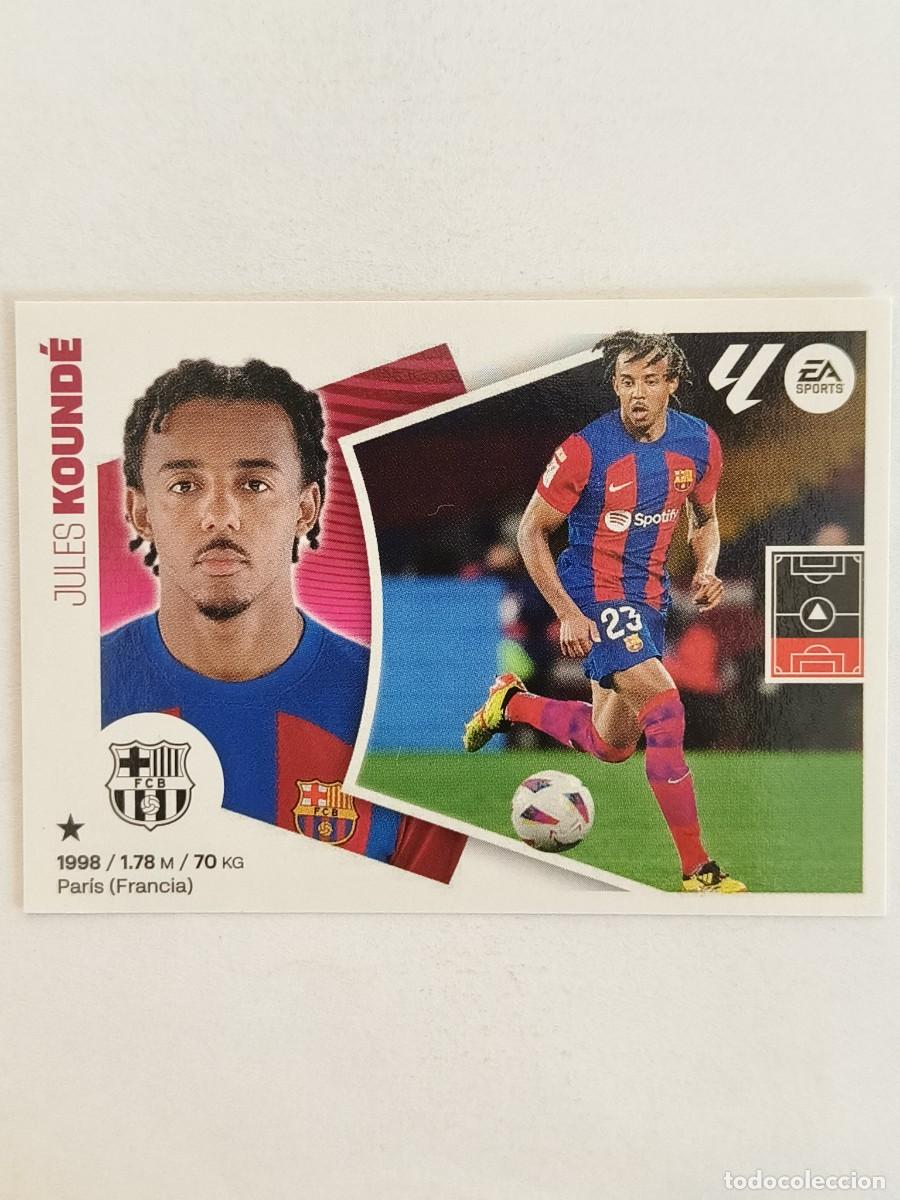 Cromos de f&uacute;tbol: #5 KOUNDE (F.C. BARCELONA) LIGA 24/25 ESTE