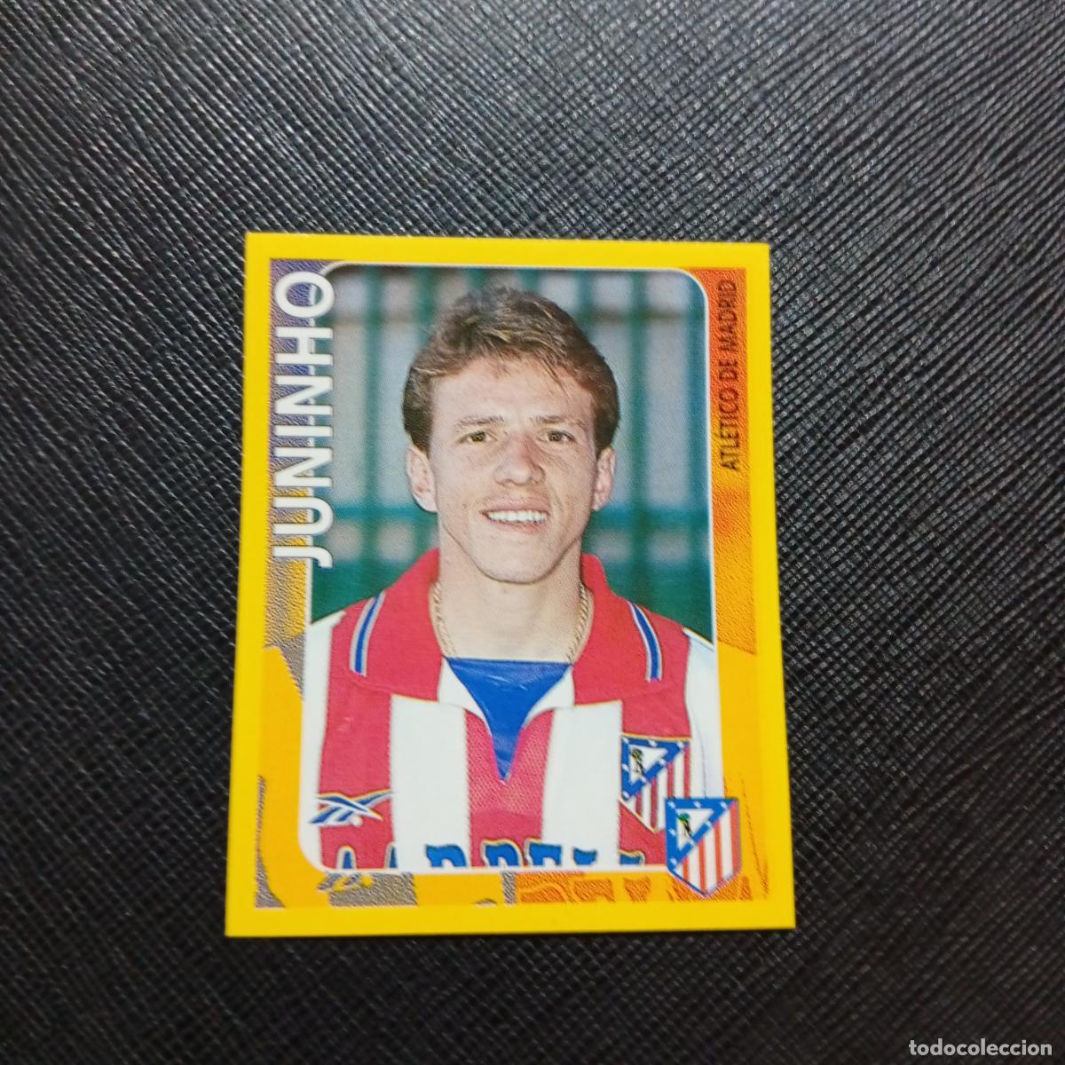 Cromos de f&uacute;tbol: 71 JUNINHO AT MADRID CAMPEONATO PANINI 1998 1999 FUTBOL 98 99 - SIN PEGAR - A216 PG28