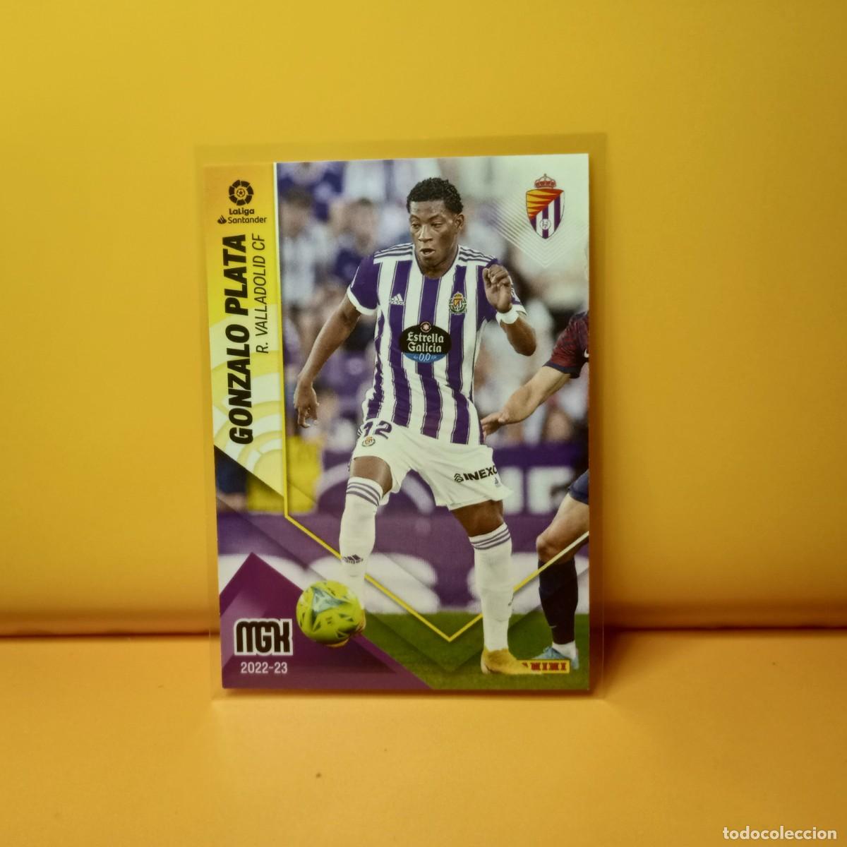 Cromos de f&uacute;tbol: MEGACRACKS 2022 2023 22/23 REAL VALLADOLID GONZALO PLATA 348