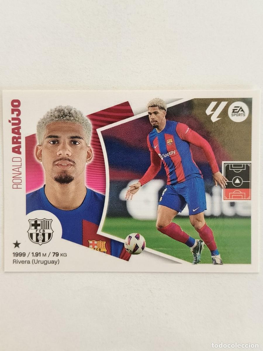 Cromos de f&uacute;tbol: #6 ARAUJO (F.C. BARCELONA) LIGA 24/25 ESTE
