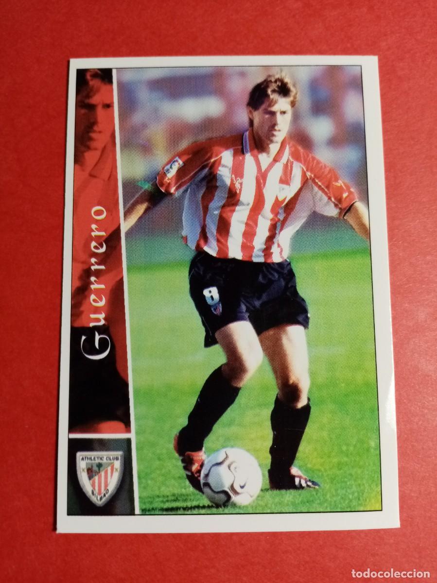Cromos de f&uacute;tbol: N&ordm; 236 GUERRERO, ATHLETIC CLUB, FICHAS DE LA LIGA 2003, 2002 2003, MUNDICROMO