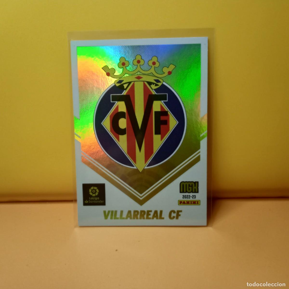 Cromos de f&uacute;tbol: MEGACRACKS 2022 2023 22/23 VILLARREAL CF ESCUDO 352