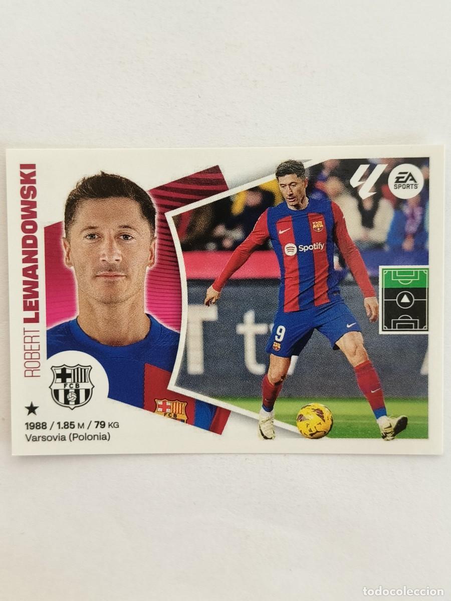 Figurine di Calcio: #19 LEWANDOWSKI (F.C. BARCELONA) LIGA 24/25 ESTE