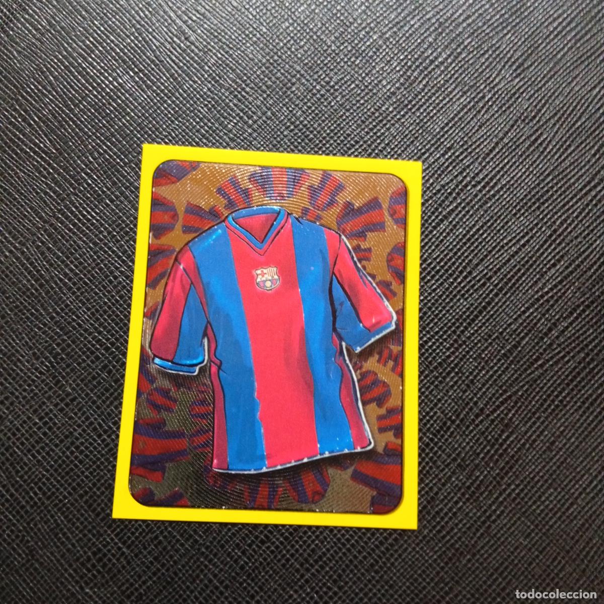 Figurine di Calcio: 78 CAMISETA BARCELONA PANINI SUPER CAMPEONATO 1998 1999 FUTBOL 98 99 - SIN PEGAR - A216 PG37