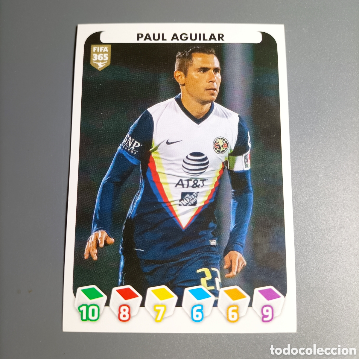 Figurine di Calcio: STICKER PANINI ALBUM 2021. FIFA 365 (CLUB AMERICA) №399 PAUL AGUILAR