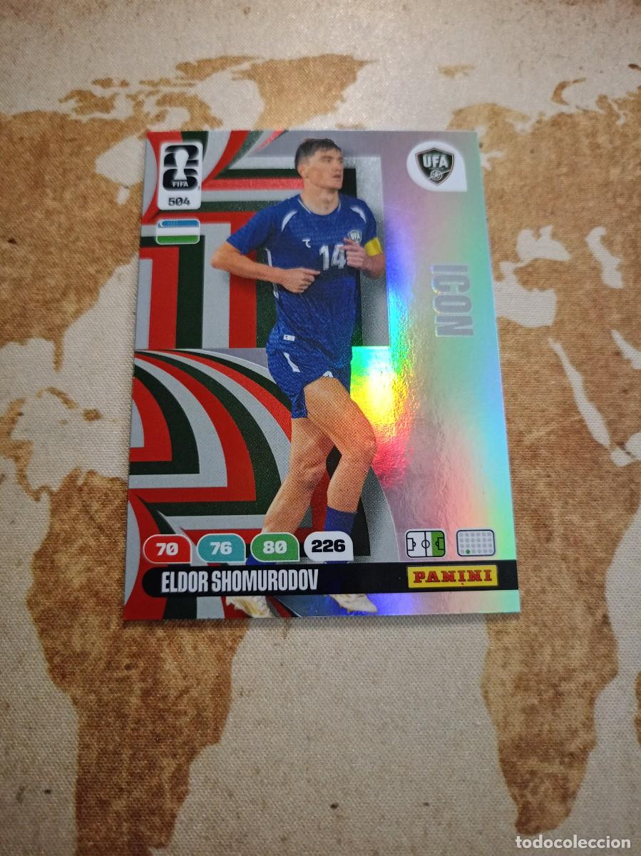 Cromos de f&uacute;tbol: Uzbekist&aacute;n 504 ELDOR SHOMURODOV Adrenalyn WORLD cup 2026