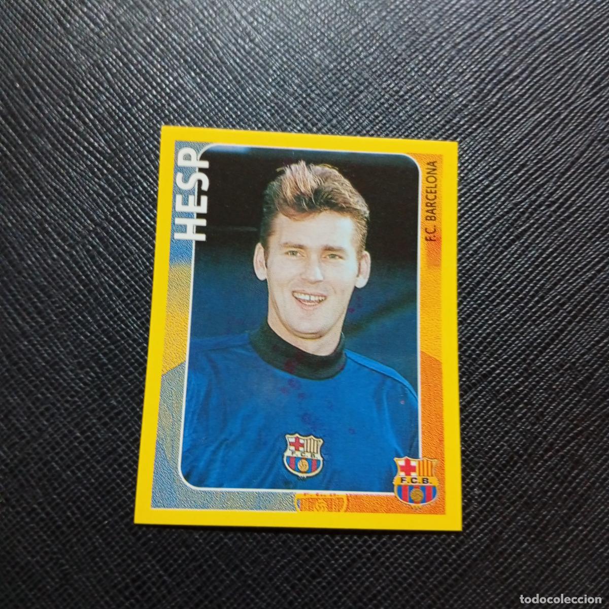 Cromos de f&uacute;tbol: 84 HESP BARCELONA PANINI SUPER CAMPEONATO 1998 1999 FUTBOL 98 99 - SIN PEGAR - A216 PG37