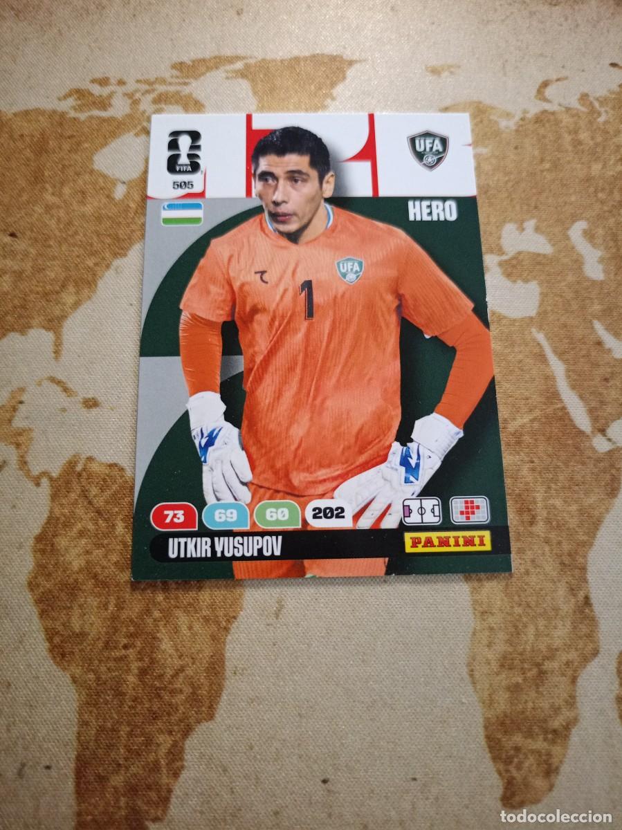 Cromos de f&uacute;tbol: Uzbekist&aacute;n 505 UTKIR YUSUPOV Adrenalyn WORLD cup 2026