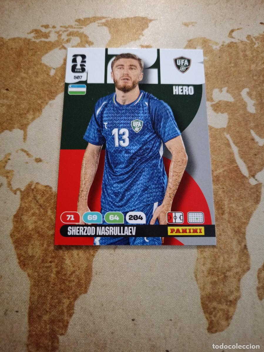 Cromos de f&uacute;tbol: Uzbekist&aacute;n 507 SHERZOD NASRULLAEV Adrenalyn WORLD cup 2026