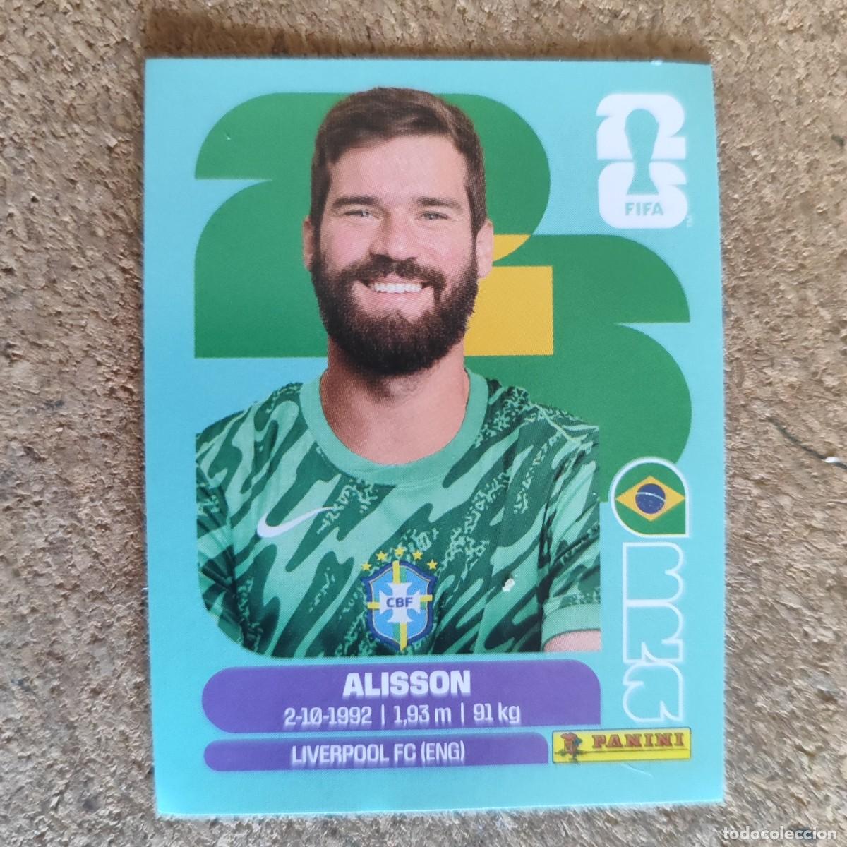 Cromos de f&uacute;tbol: FIFA WORLD CUP 2026 STICKER ALISSON BRASIL # BRA2 PANINI