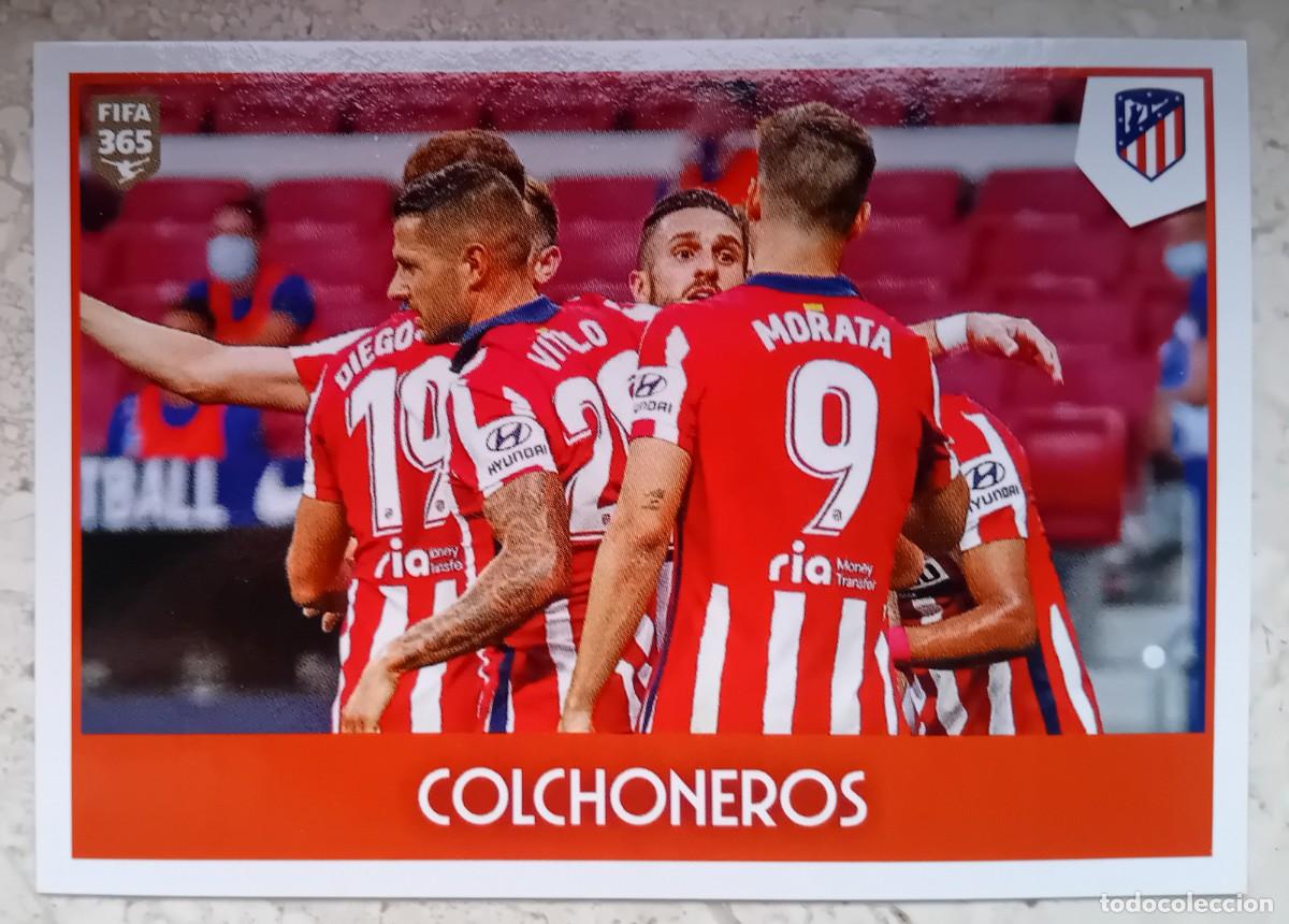 Cromos de f&uacute;tbol: Figurina Panini 2020-21 Cromo Fifa 365 2021 Colchoneros Atletico Madrid n 96