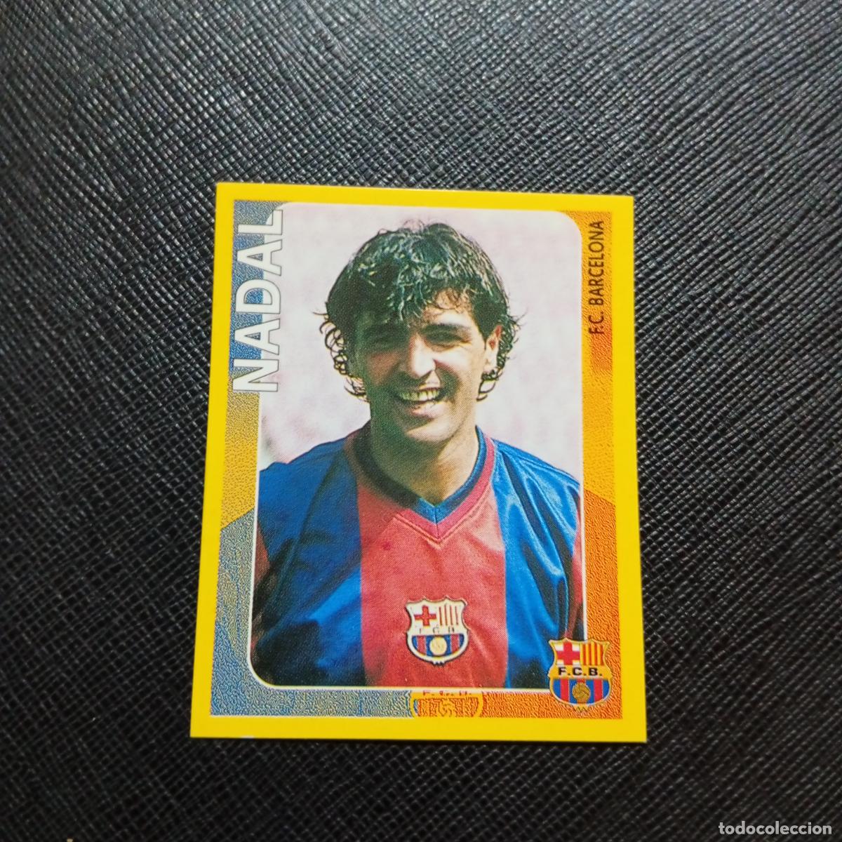 Cromos de f&uacute;tbol: 87 NADAL BARCELONA PANINI SUPER CAMPEONATO 1998 1999 FUTBOL 98 99 - SIN PEGAR - A216 PG37