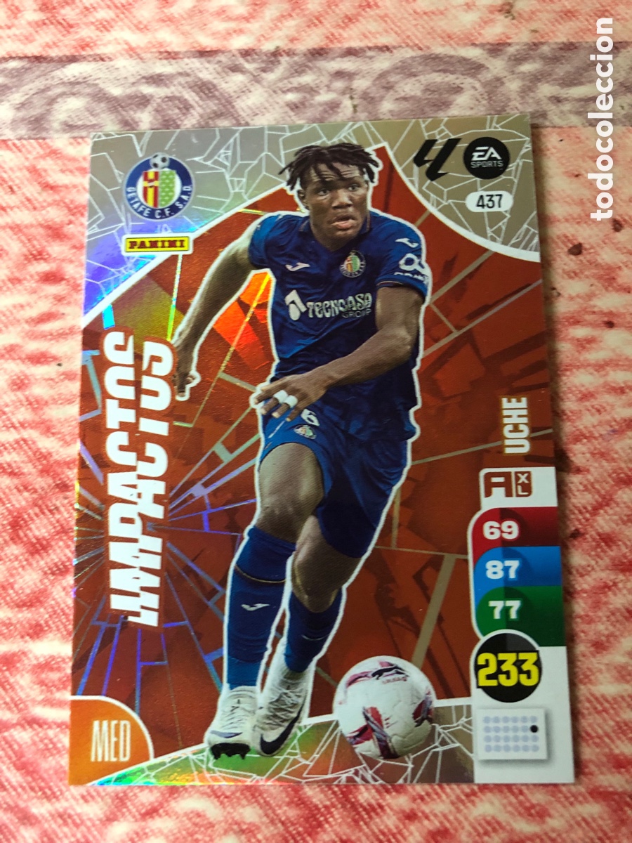 Fu&szlig;ball-Sticker: ADRENALYN XL 2024 2025 / 24 25 IMPACTOS UCHE 437 - GETAFE