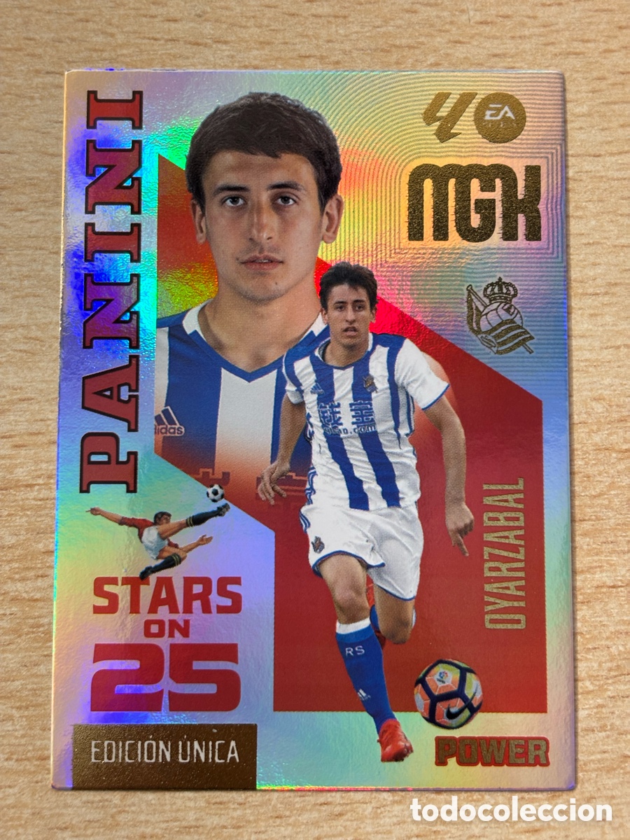 Fu&szlig;ball-Sticker: # 448P Oyarzabal Real Sociedad Megacracks 2026/27 Stars of 25 Power Edici&oacute;n &Uacute;nica