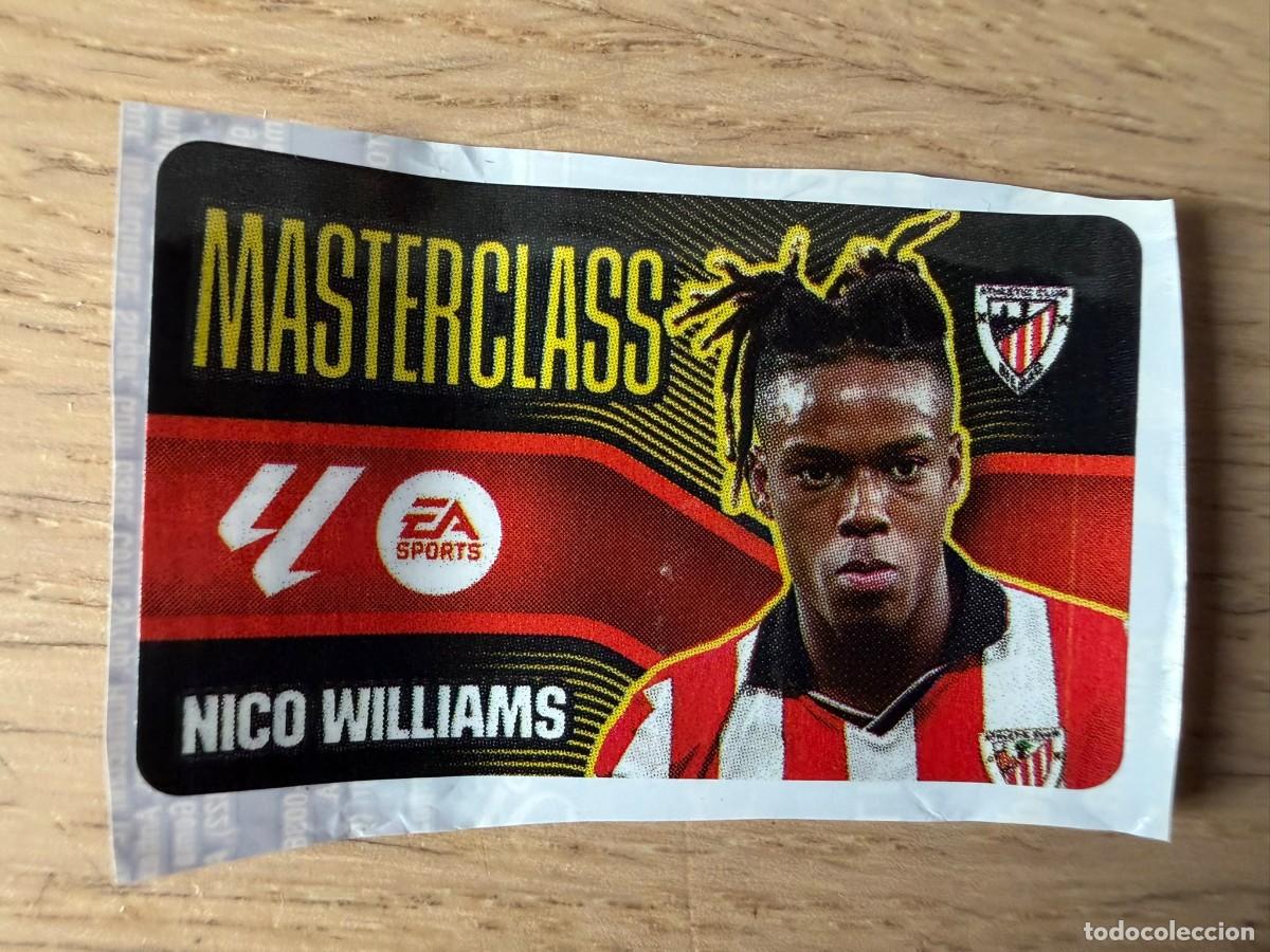 Fu&szlig;ball-Sticker: MASTERCLASS NICO WILLIAMS BILBAO 26 27 2026 2027 LIGA EA SPORTS CHICLES CHICLE ESTE SIN PEGAR