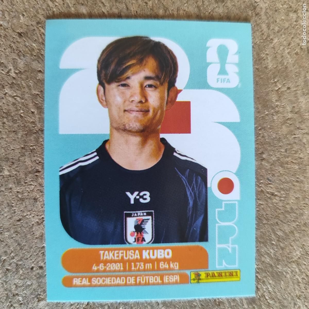 Fu&szlig;ball-Sticker: FIFA WORLD CUP 2026 STICKER KUBO JAPON # JPN12 PANINI