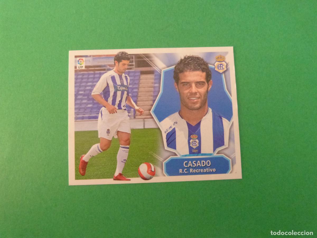 Fu&szlig;ball-Sticker: CROMO FUTBOL CASADO RECREATIVO DE HUELVA COLOCA SIN PEGAR LIGA ESTE 2008-2009/08-09