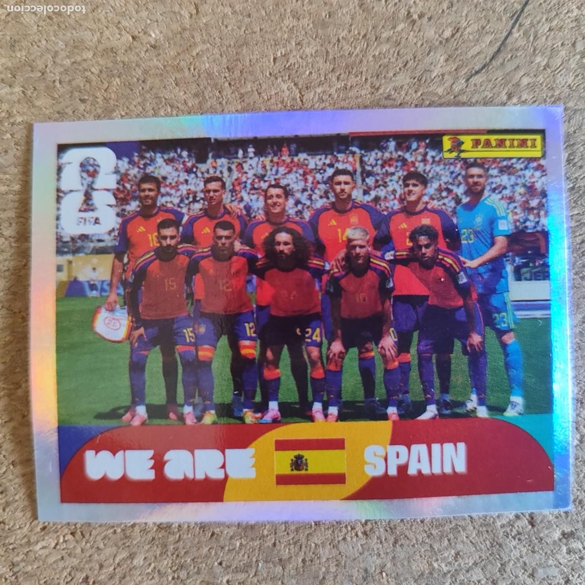 Football Stickers: FIFA WORLD CUP 2026 STICKER ALINEACION DE ESPA&Ntilde;A # ESP13BIS PANINI ACTUALIZACION