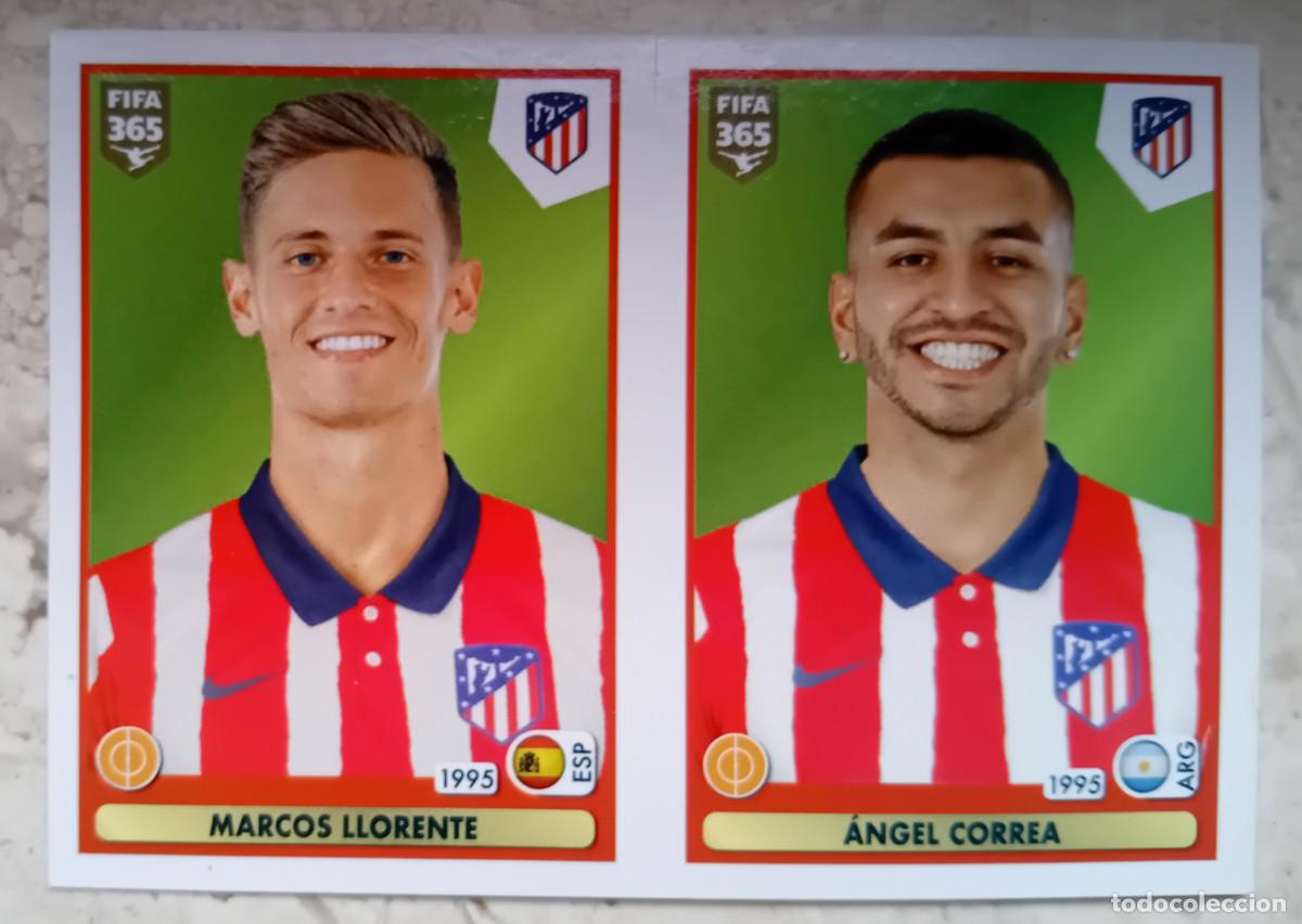 Fu&szlig;ball-Sticker: Figurina Panini 2020-21 Cromo Fifa 365 2021 Llorente Correa Atletico Madrid n 101