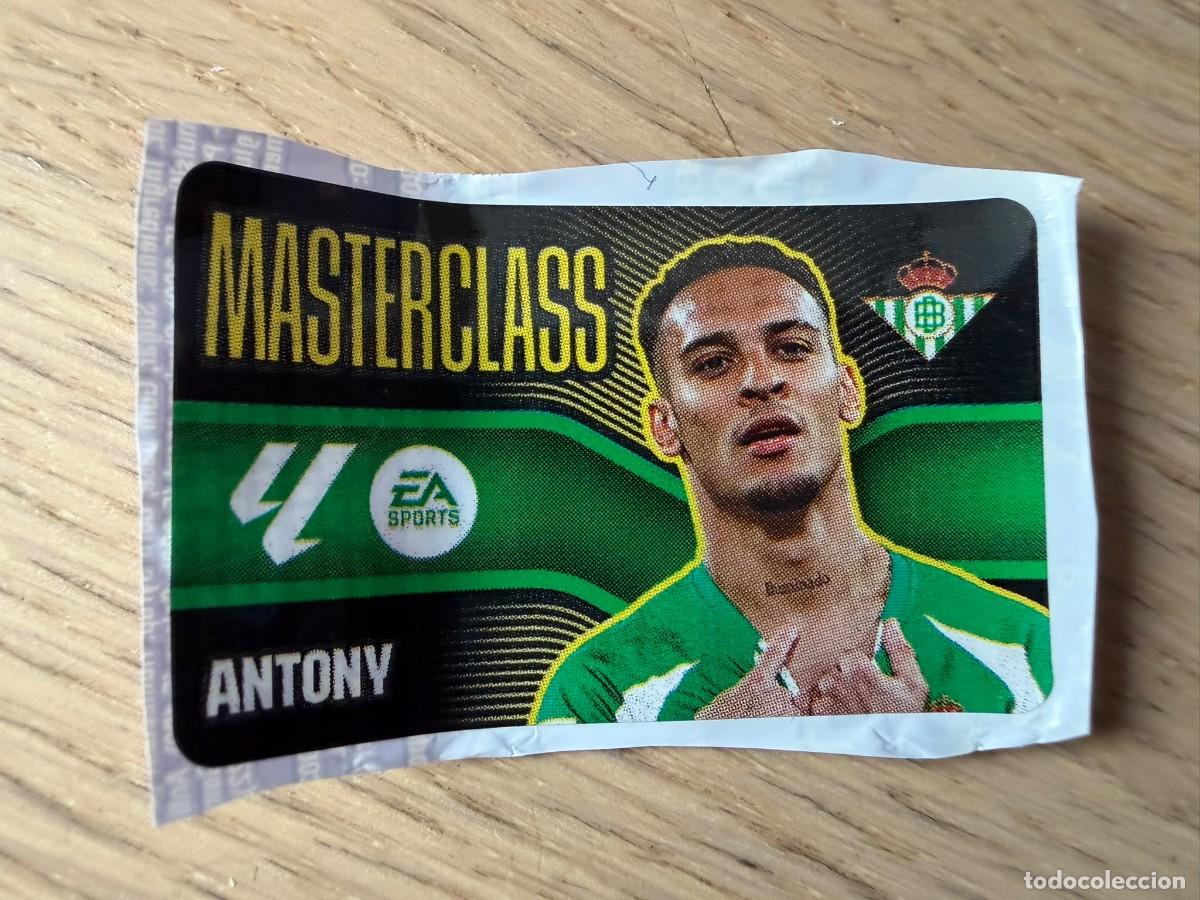 Fu&szlig;ball-Sticker: MASTERCLASS ANTONY REAL BETIS 26 27 2026 2027 LIGA EA SPORTS CHICLES CHICLE ESTE SIN PEGAR