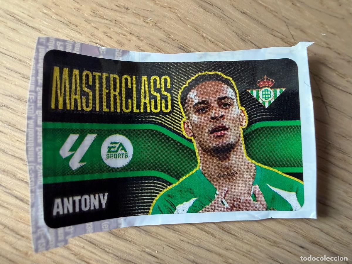 Fu&szlig;ball-Sticker: MASTERCLASS ANTONY REAL BETIS 26 27 2026 2027 LIGA EA SPORTS CHICLES CHICLE ESTE SIN PEGAR