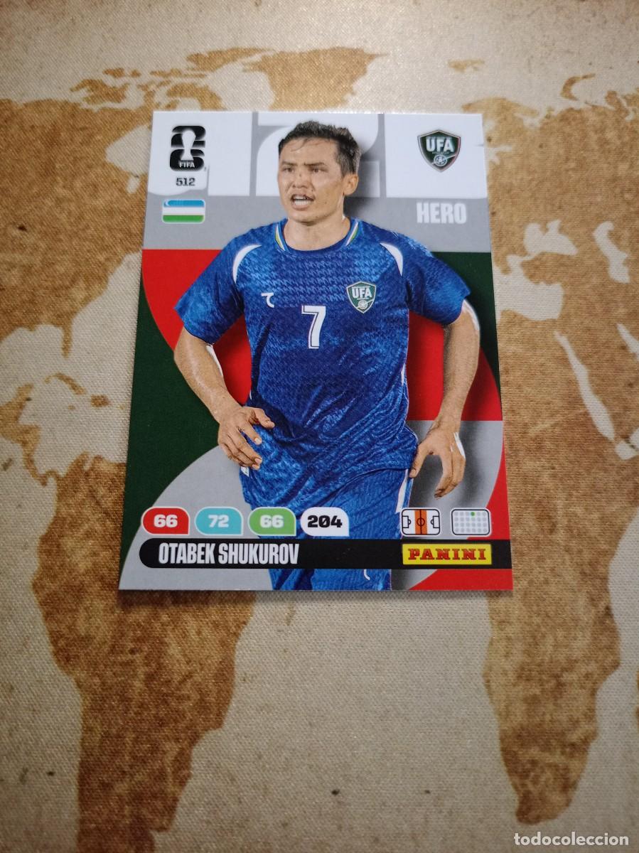 Cromos de f&uacute;tbol: Uzbekist&aacute;n 512 OTABEK SHUKUROV Adrenalyn WORLD cup 2026