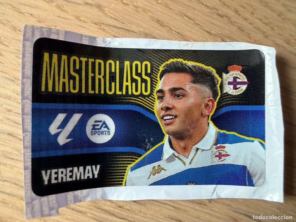 Cartes &agrave; collectionner de Football: MASTERCLASS YEREMAY DEPORTIVO CORU&Ntilde;A 26 27 2026 2027 LIGA EA SPORTS CHICLES CHICLE ESTE SIN PEGAR