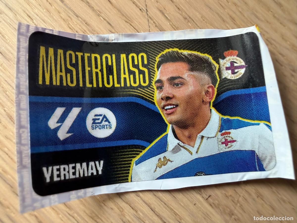 Cartes &agrave; collectionner de Football: MASTERCLASS YEREMAY DEPORTIVO CORU&Ntilde;A 26 27 2026 2027 LIGA EA SPORTS CHICLES CHICLE ESTE SIN PEGAR