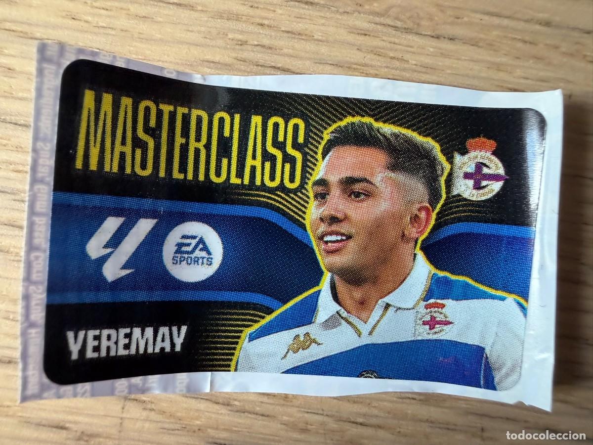 Cartes &agrave; collectionner de Football: MASTERCLASS YEREMAY DEPORTIVO CORU&Ntilde;A 26 27 2026 2027 LIGA EA SPORTS CHICLES CHICLE ESTE SIN PEGAR