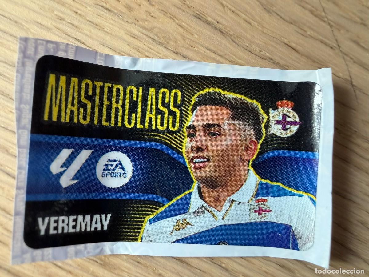 Cartes &agrave; collectionner de Football: MASTERCLASS YEREMAY DEPORTIVO CORU&Ntilde;A 26 27 2026 2027 LIGA EA SPORTS CHICLES CHICLE ESTE SIN PEGAR