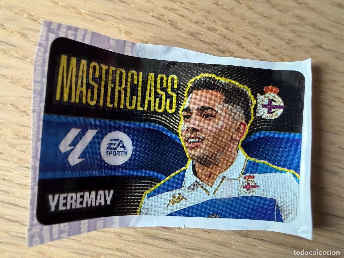 Cartes &agrave; collectionner de Football: MASTERCLASS YEREMAY DEPORTIVO CORU&Ntilde;A 26 27 2026 2027 LIGA EA SPORTS CHICLES CHICLE ESTE SIN PEGAR