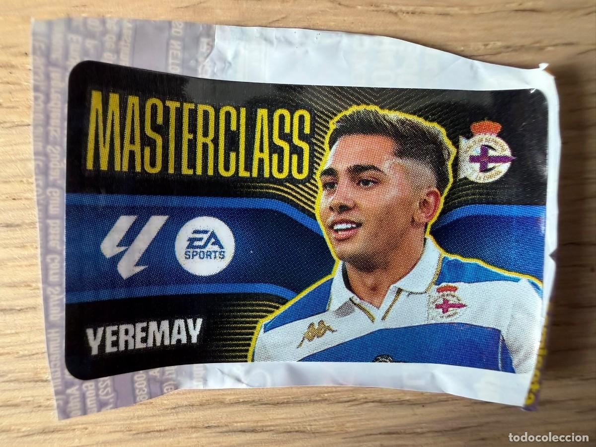 Cartes &agrave; collectionner de Football: MASTERCLASS YEREMAY DEPORTIVO CORU&Ntilde;A 26 27 2026 2027 LIGA EA SPORTS CHICLES CHICLE ESTE SIN PEGAR