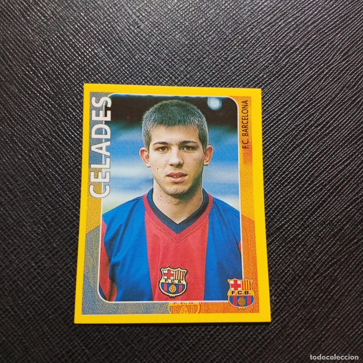 Cromos de f&uacute;tbol: 92 CELADES BARCELONA PANINI SUPER CAMPEONATO 1998 1999 FUTBOL 98 99 - SIN PEGAR - A216 PG46