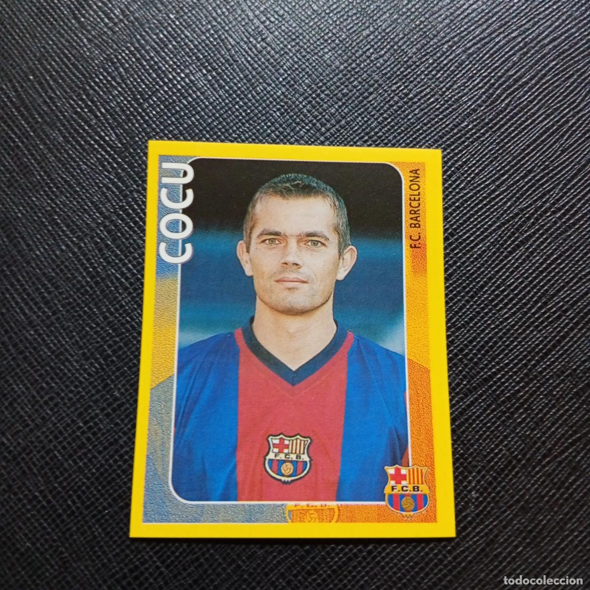 Cromos de f&uacute;tbol: 93 COCU BARCELONA PANINI SUPER CAMPEONATO 1998 1999 FUTBOL 98 99 - SIN PEGAR - A216 PG46