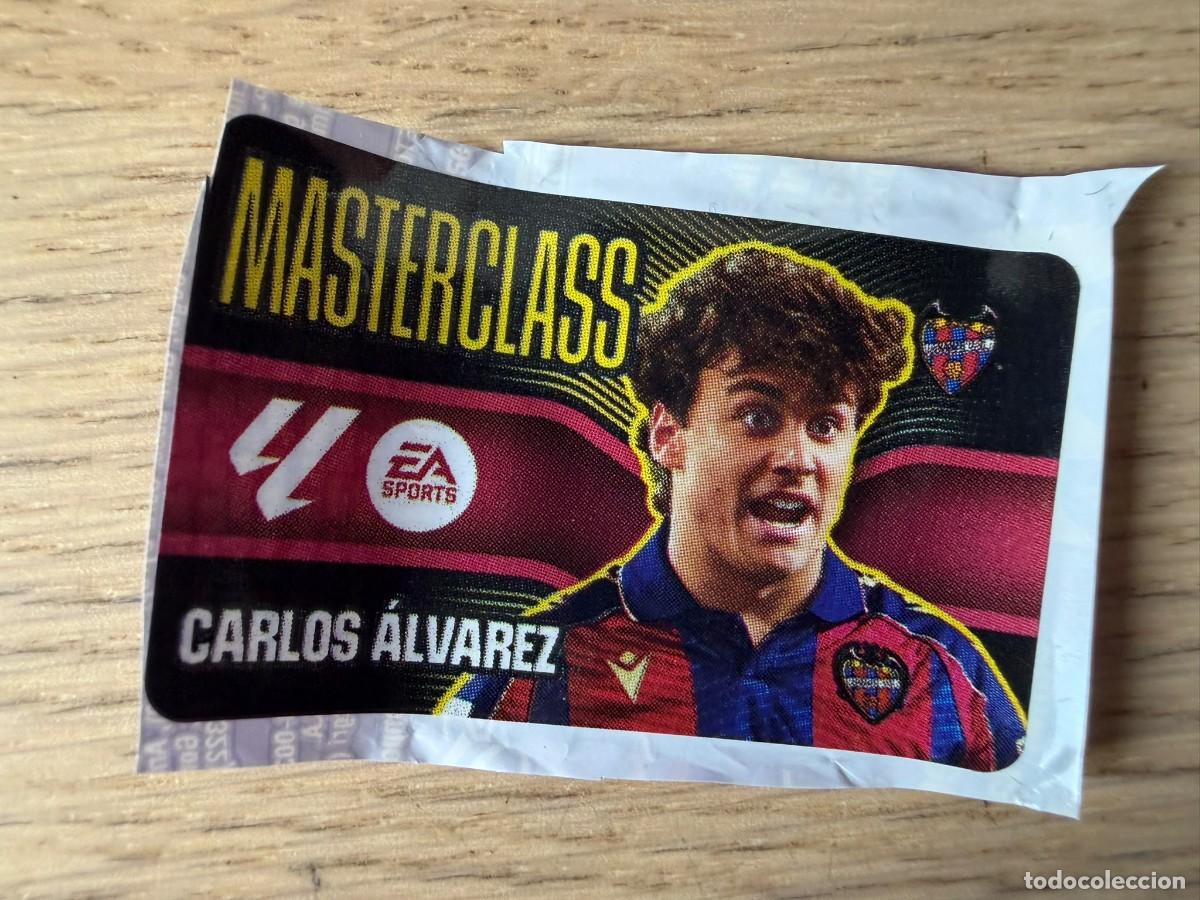 Cromos de f&uacute;tbol: MASTERCLASS CARLOS ALVAREZ LEVANTE 26 27 2026 2027 LIGA EA SPORTS CHICLES CHICLE ESTE SIN PEGAR