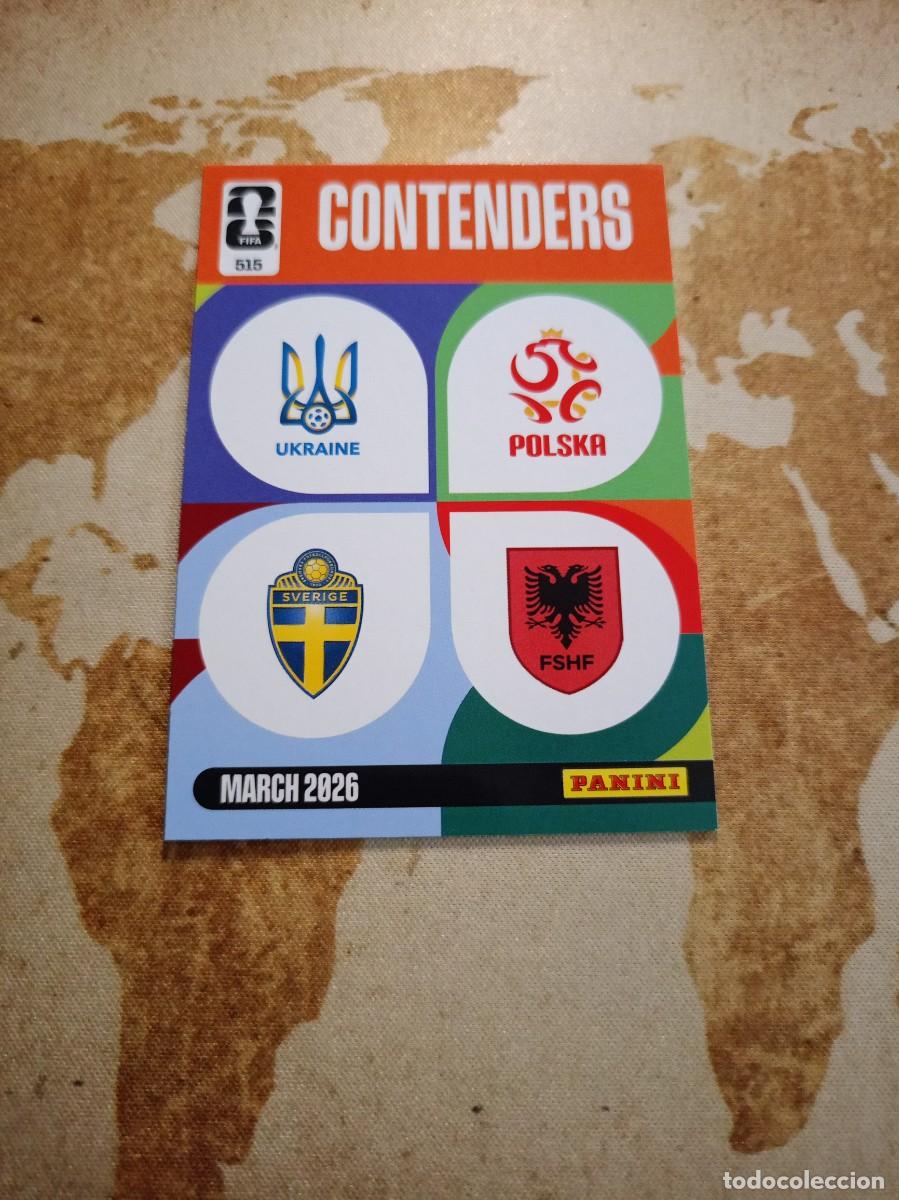 Cromos de f&uacute;tbol: CONTENDERS 515 Adrenalyn WORLD cup 2026