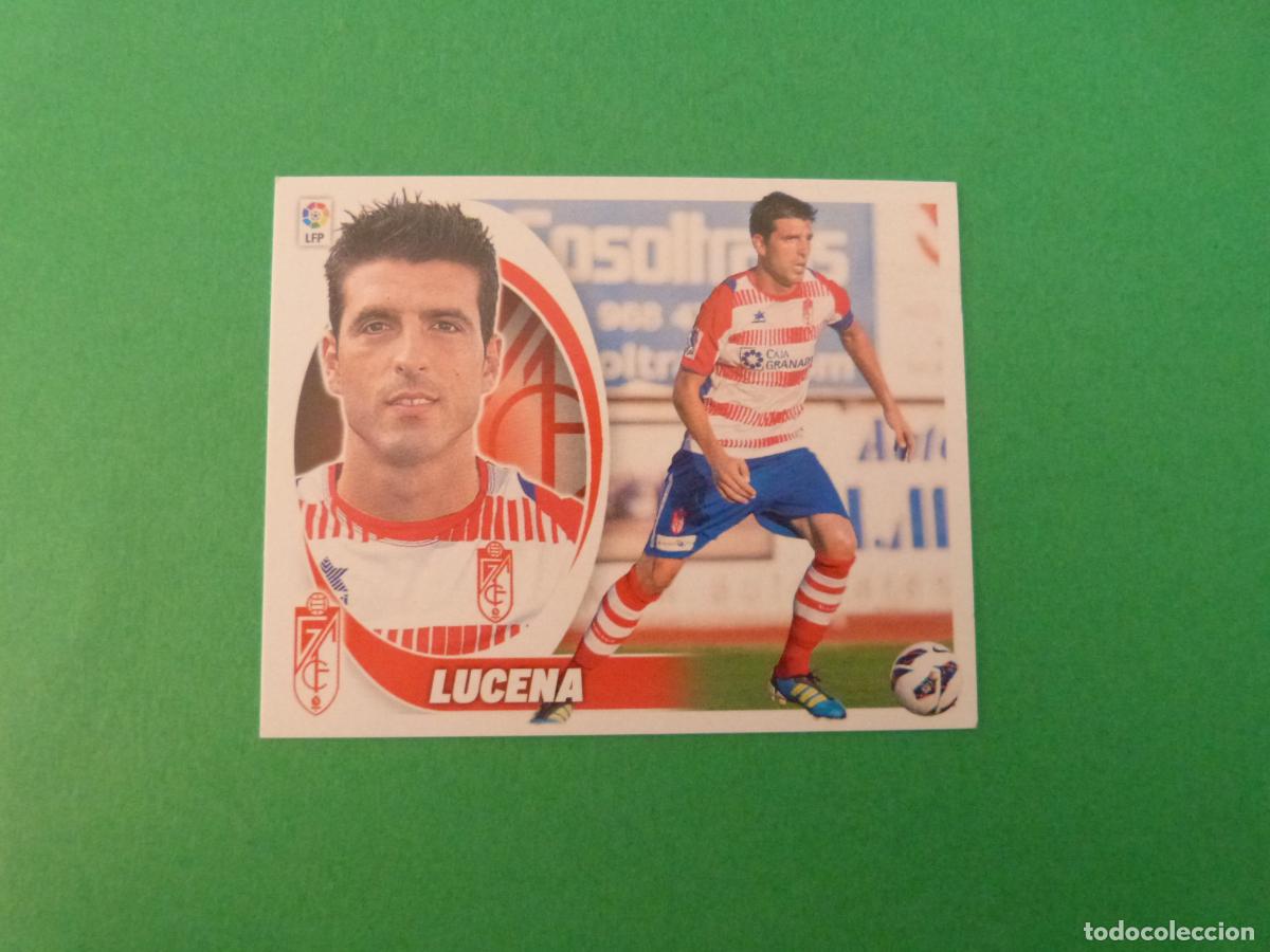 Cromos de f&uacute;tbol: CROMO FUTBOL LUCENA GRANADA C.F. COLOCA SIN PEGAR N&ordm; 10 BIS LIGA ESTE 2008-2009/08-09