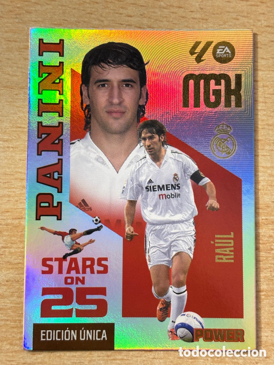 Fu&szlig;ball-Sticker: # 426P Ra&uacute;l Real Madrid Megacracks 2026/27 Stars of 25 Power Edici&oacute;n &Uacute;nica