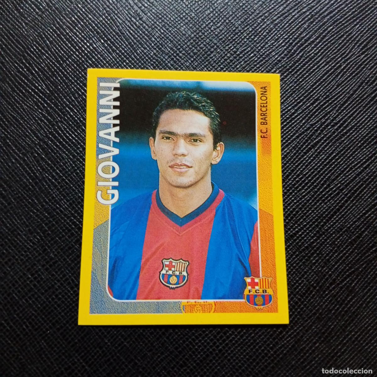 Fu&szlig;ball-Sticker: 95 GIOVANNI BARCELONA PANINI SUPER CAMPEONATO 1998 1999 FUTBOL 98 99 - SIN PEGAR - A216 PG46