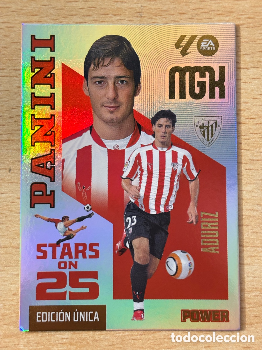 Fu&szlig;ball-Sticker: # 433P Aduriz Athletic Club Megacracks 2026/27 Stars of 25 Power Edici&oacute;n &Uacute;nica