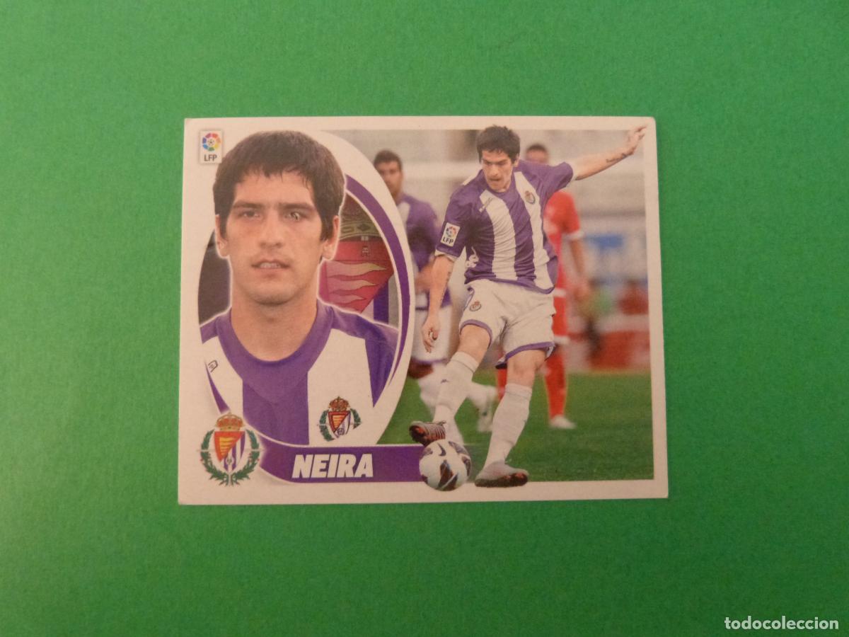 Cromos de f&uacute;tbol: CROMO FUTBOL NEIRA REAL VALLADOLID C.F. COLOCA SIN PEGAR N&ordm; 13 BIS LIGA ESTE 2008-2009/08-09