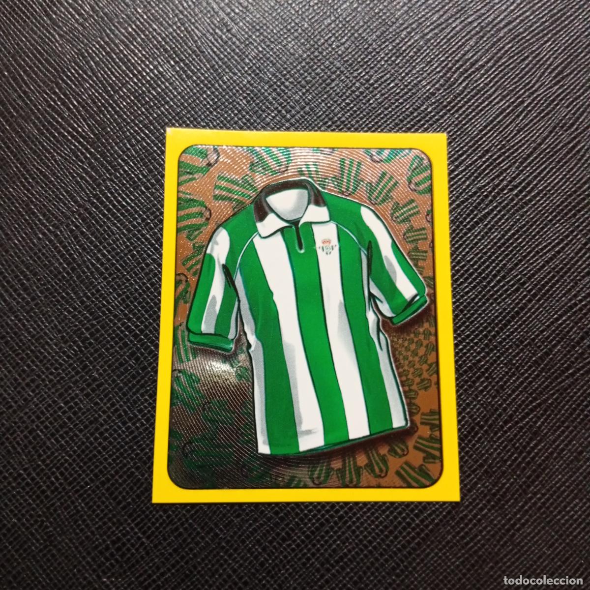 Cromos de f&uacute;tbol: 103 CAMISETA REAL BETIS PANINI SUPER CAMPEONATO 1998 1999 FUTBOL 98 99 - SIN PEGAR - A216 PG46