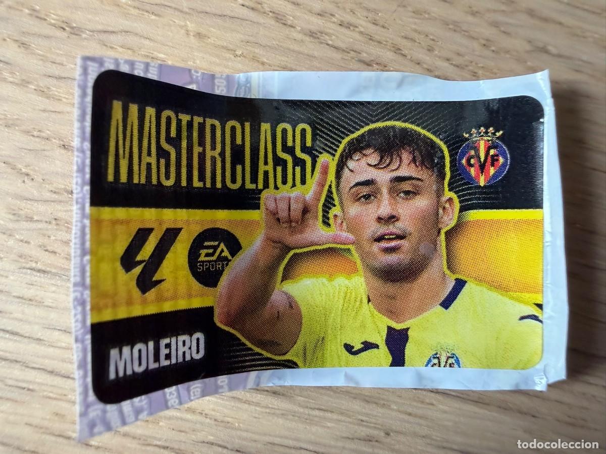 Cromos de f&uacute;tbol: MASTERCLASS MOLEIRO VILLARREAL 26 27 2026 2027 LIGA EA SPORTS CHICLES CHICLE ESTE SIN PEGAR