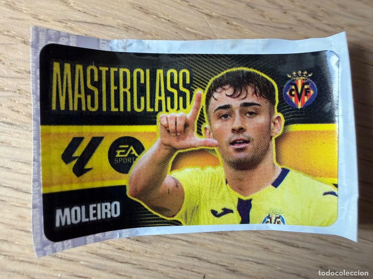 Cromos de f&uacute;tbol: MASTERCLASS MOLEIRO VILLARREAL 26 27 2026 2027 LIGA EA SPORTS CHICLES CHICLE ESTE SIN PEGAR