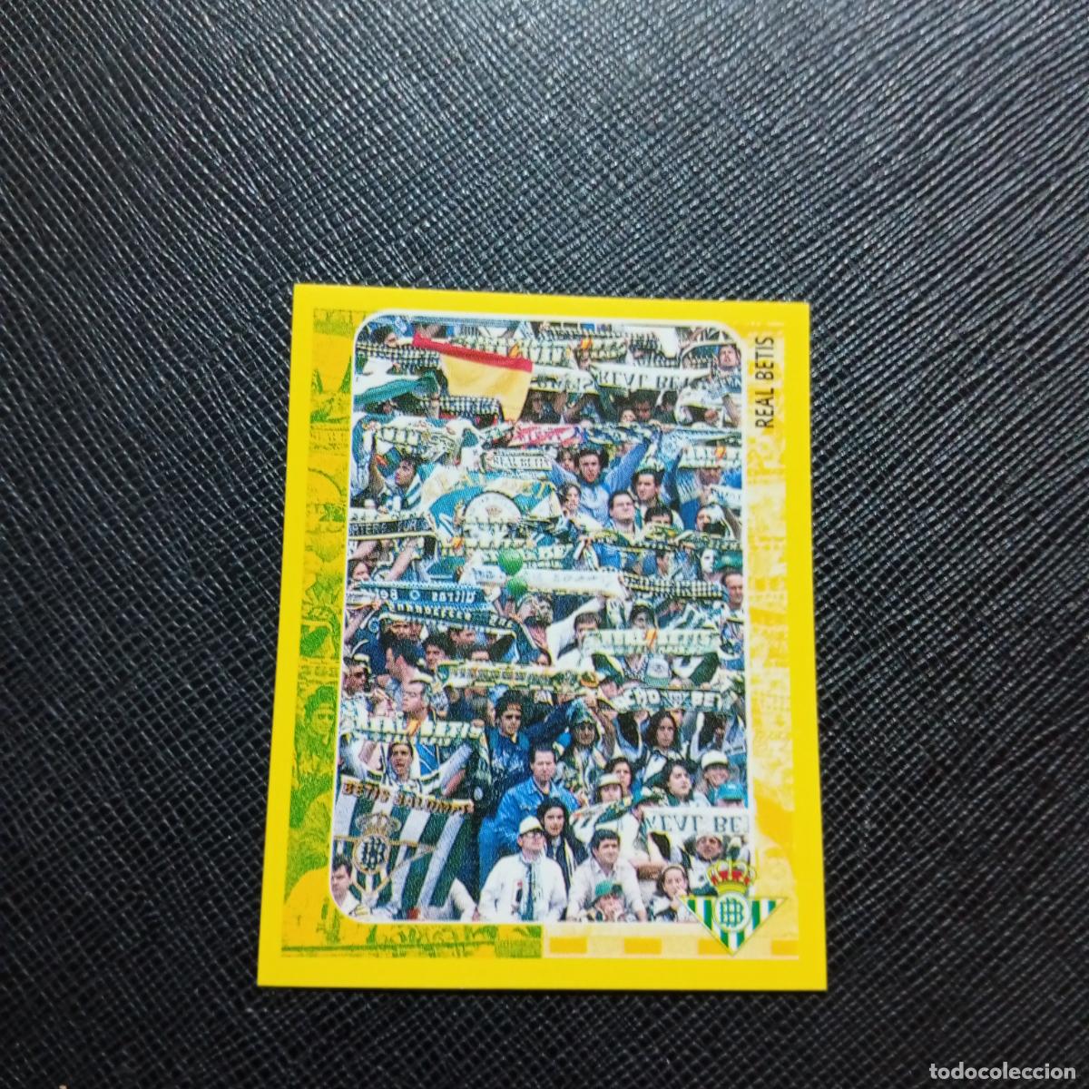 Cromos de f&uacute;tbol: 106 AFICION REAL BETIS PANINI SUPER CAMPEONATO 1998 1999 FUTBOL 98 99 - SIN PEGAR - A216 PG46