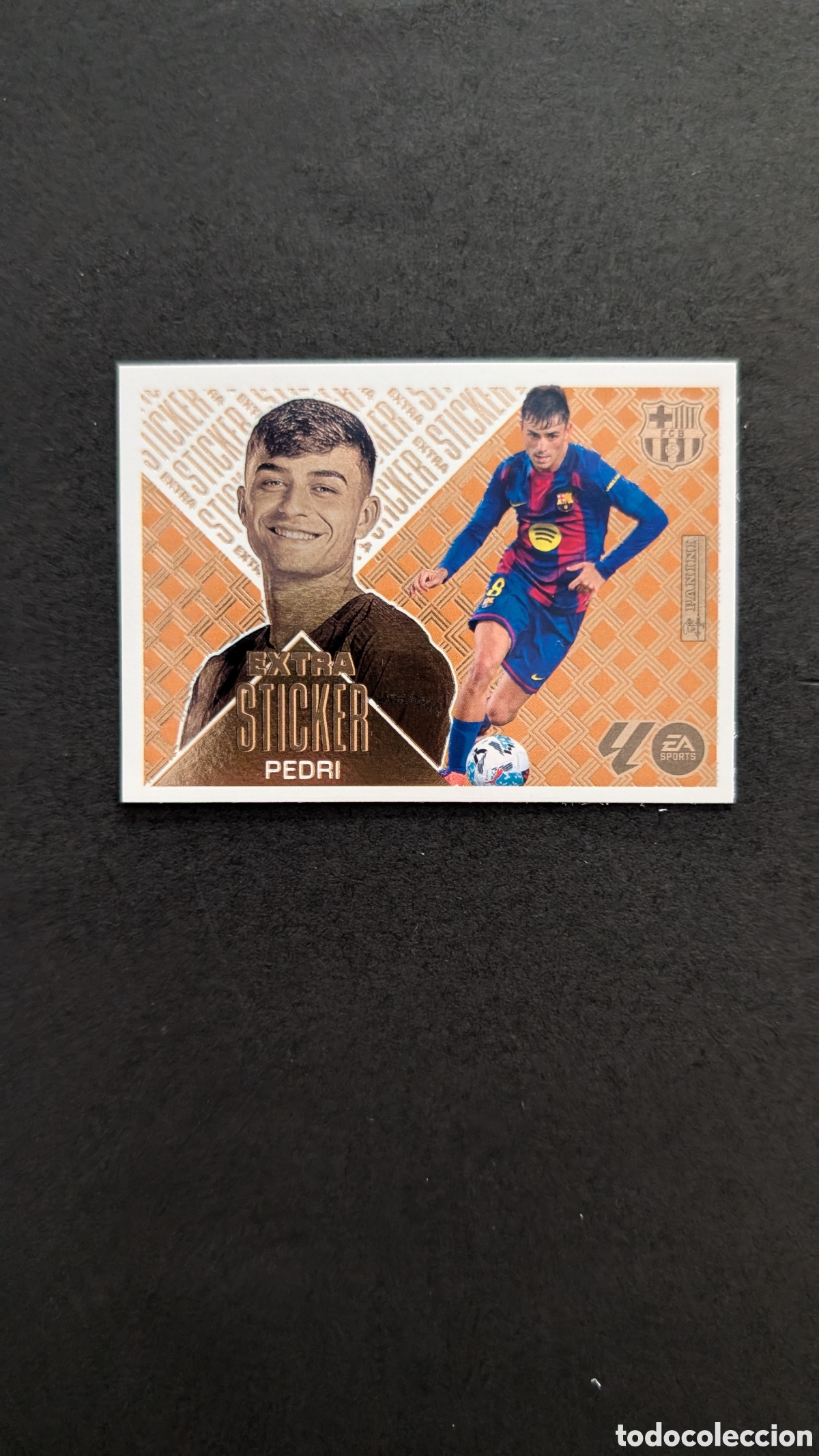 Cromos de Futebol: PEDRI BARCELONA EXTRA STICKER BRONCE BRONZE LIGA ESTE 2026/27 26 27 NUNCA PEGADO