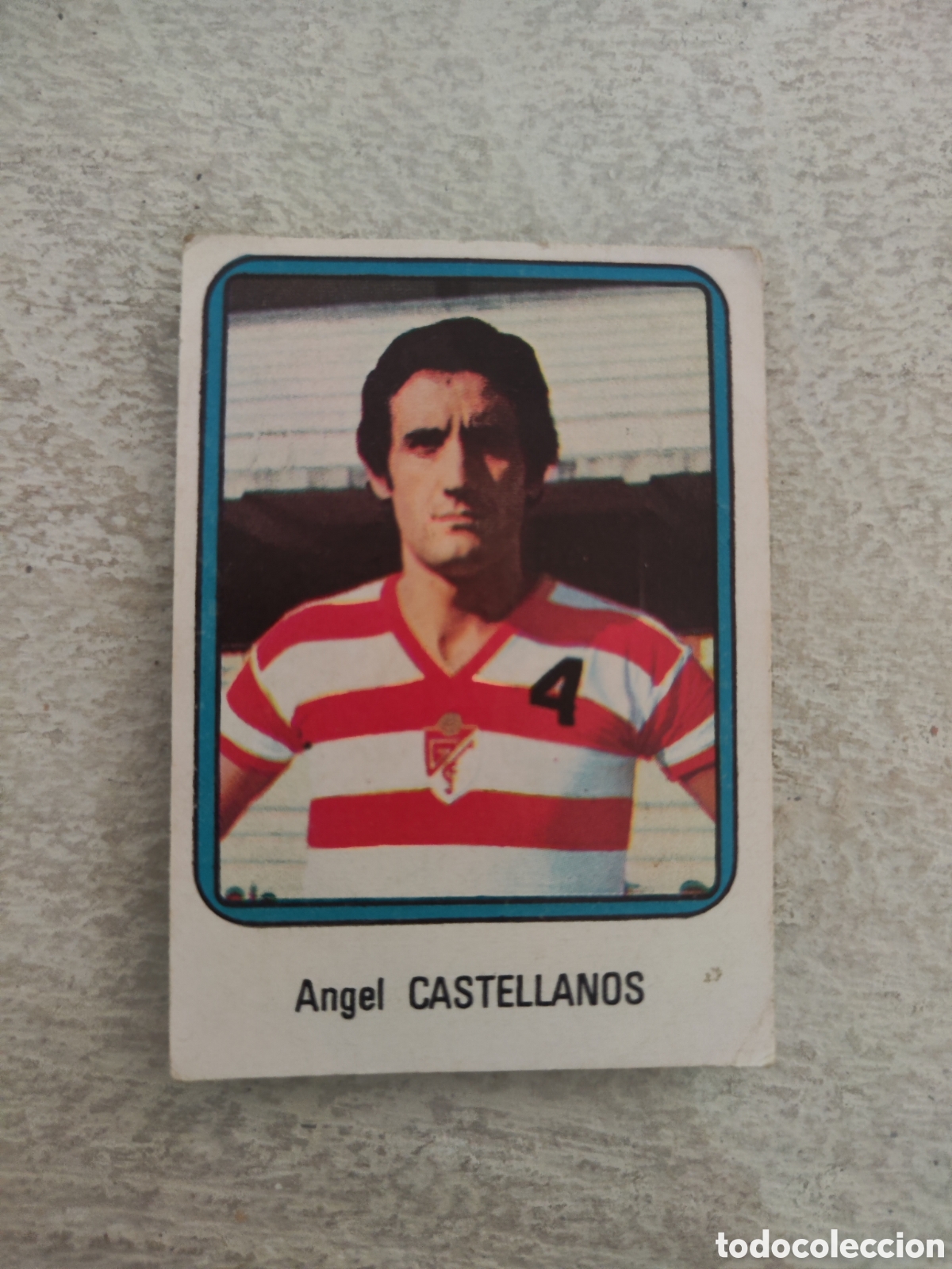 Football Stickers: Vulcano 75 76 1975 1976 sin pegar n&uacute;mero 106 Granada Castellanos